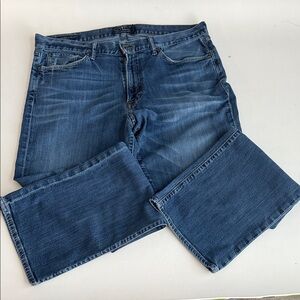 Lucky Brand 361 Vintage Straight Classic Blue Denim Jeans Mens W 34 L 32